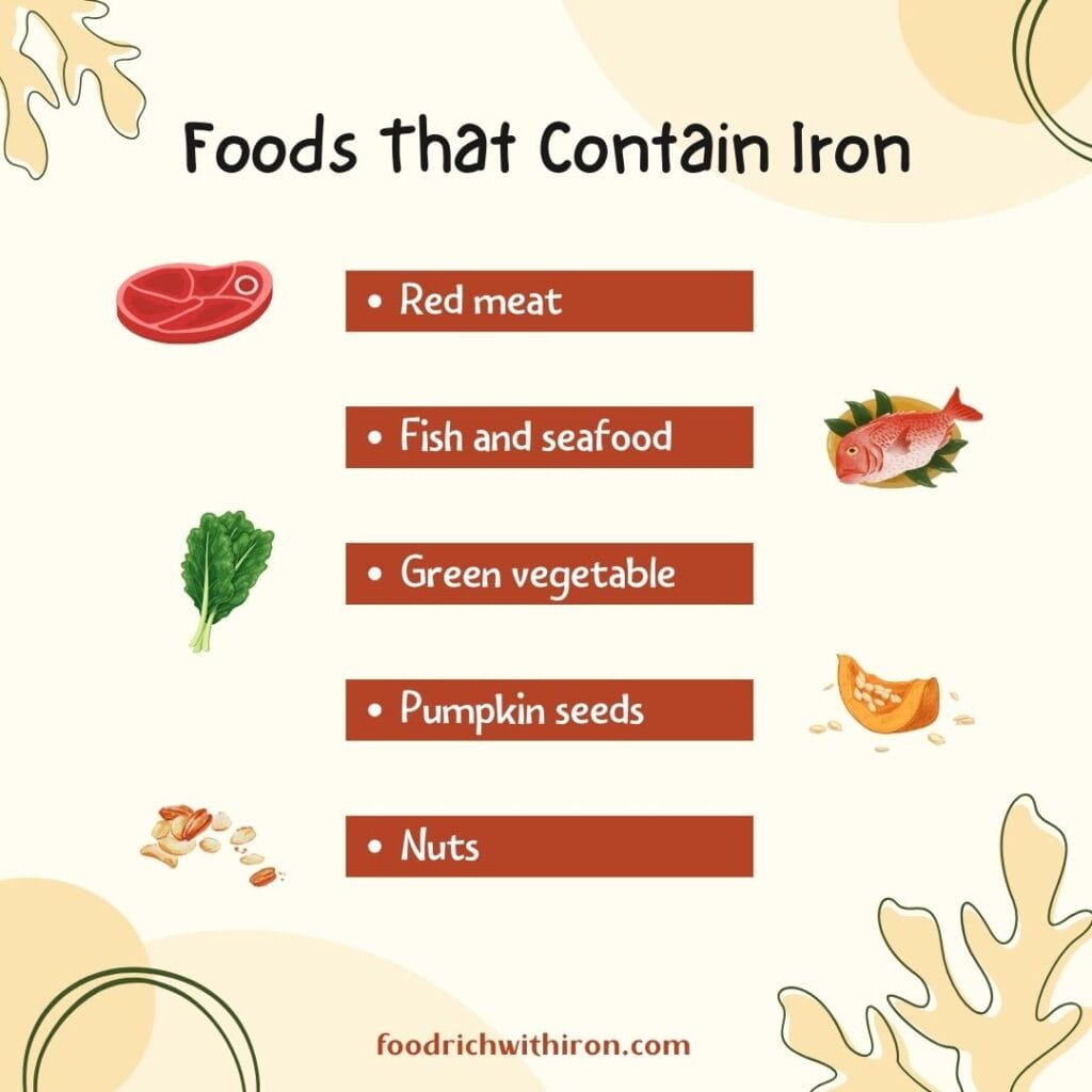 iron rich foods