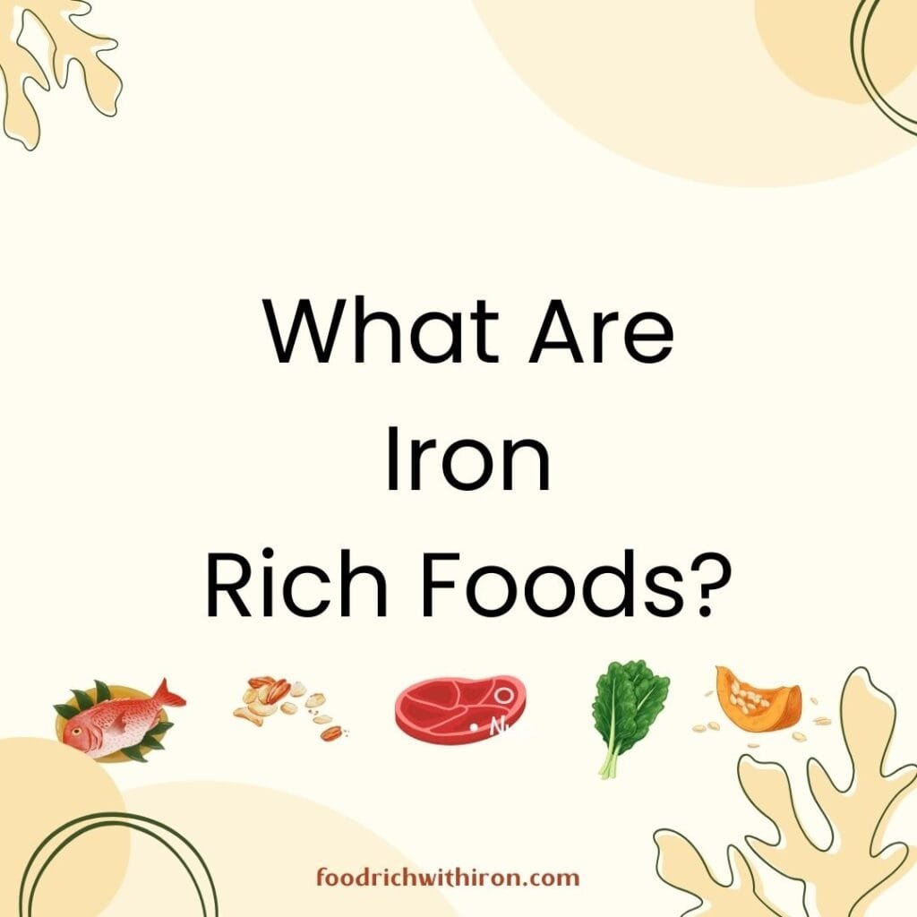 iron rich foods