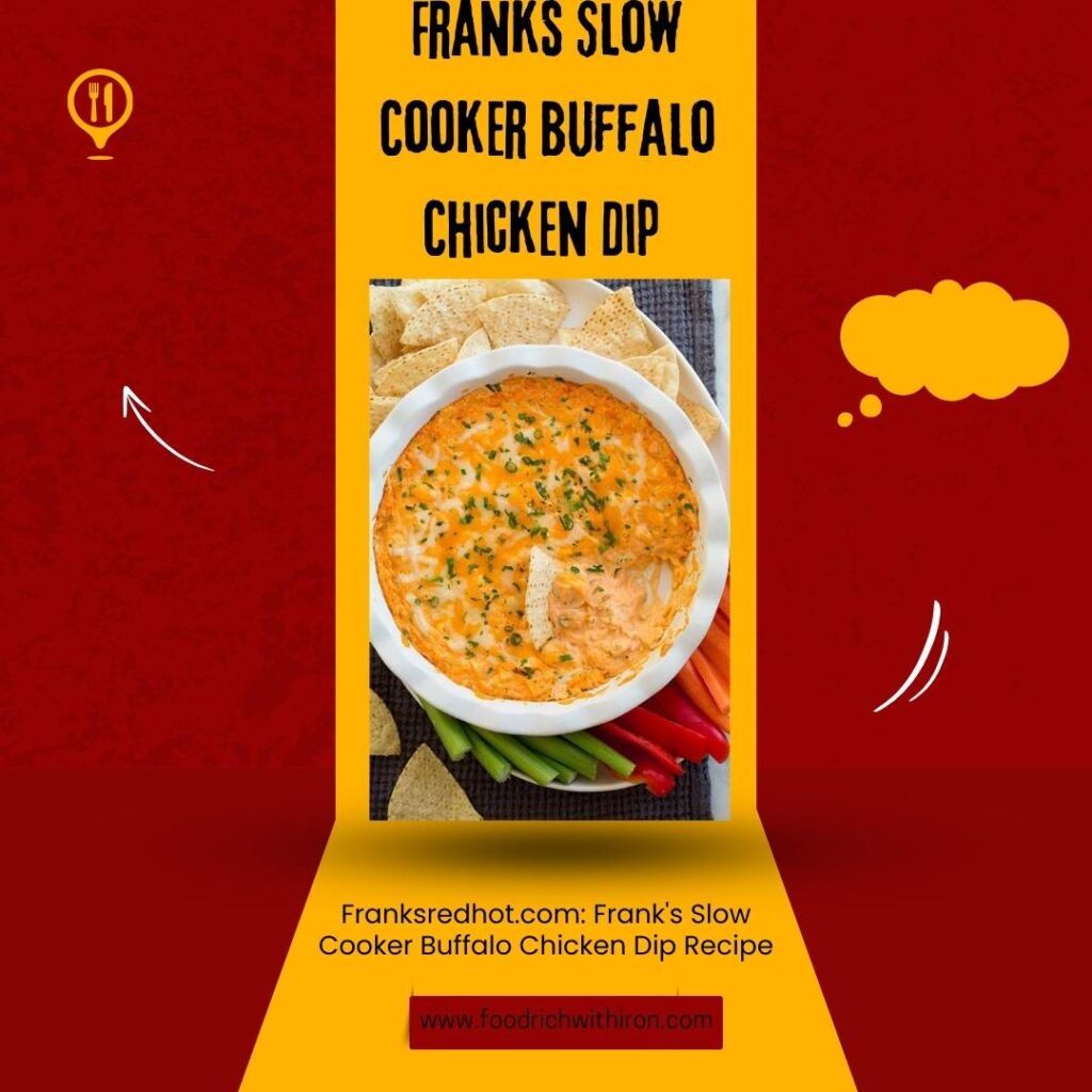 Franksredhot.com:Frank's Slow Cooker Buffalo Chicken Dip Recipe